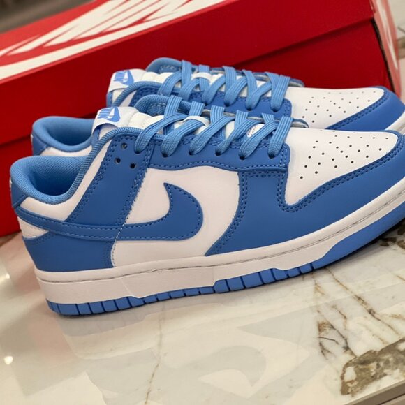 Nike Men's White and Blue Sneakers Nike Hardaway sz 9 Mens - Picture 4 of 9